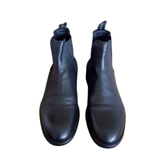 Allsaints Chelsea Boots Black Leather All Saints Women's Size 10 EUR Size 41 - Picture 5 of 12